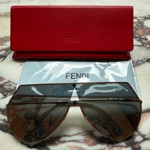 Fendi Rose Gold Sunglasses FF 0193/S